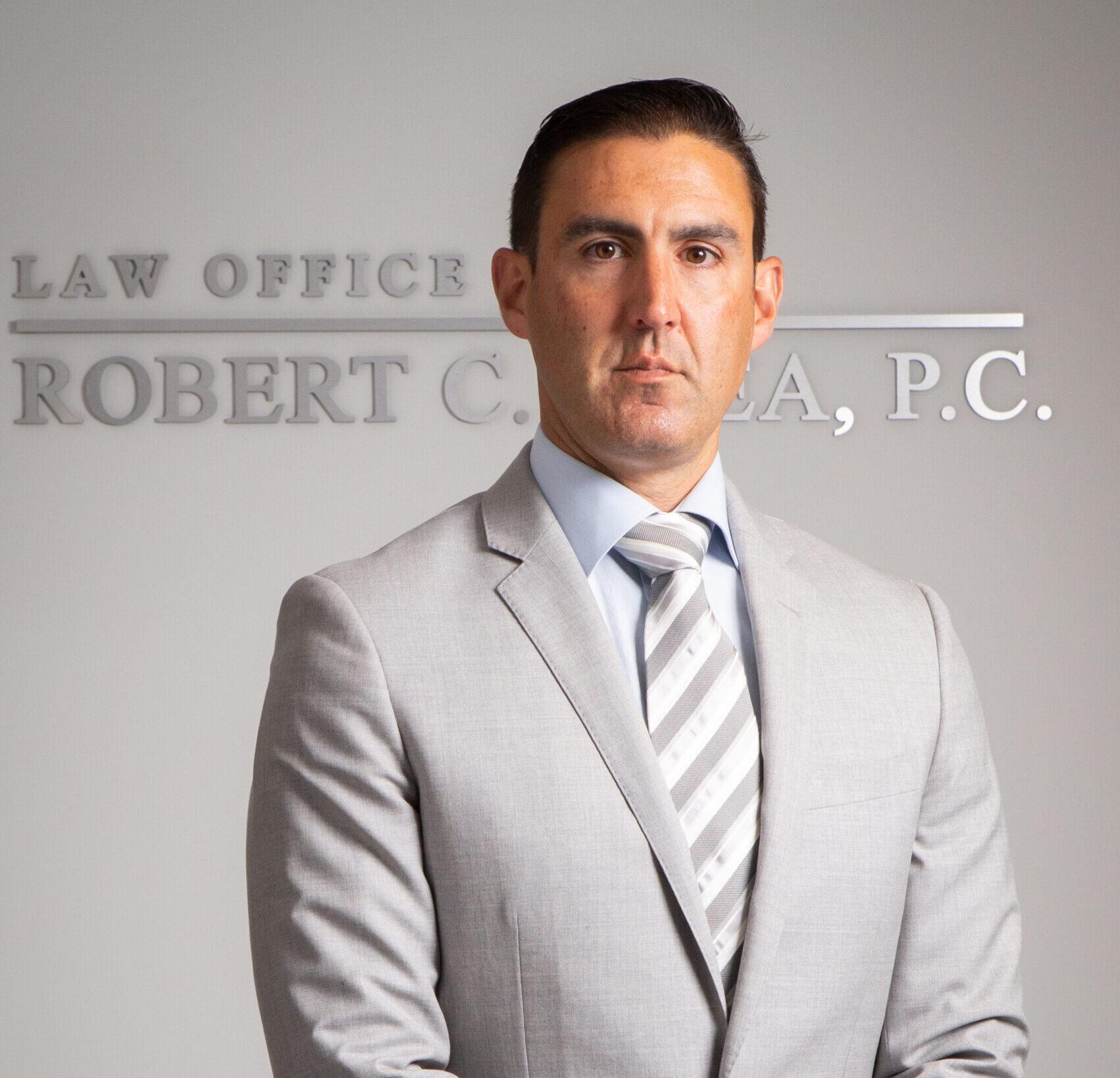 portrait of an attorney in a suit