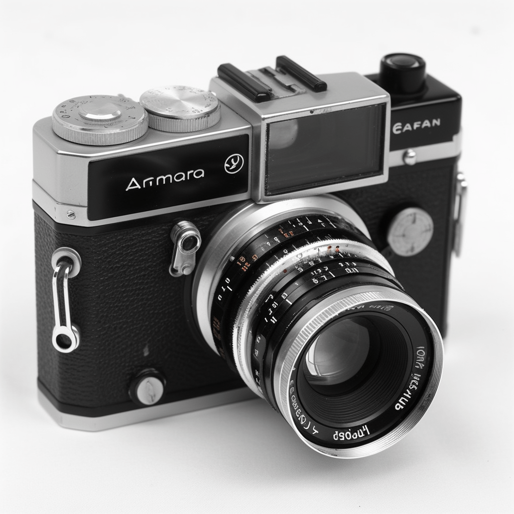 an old style film camera